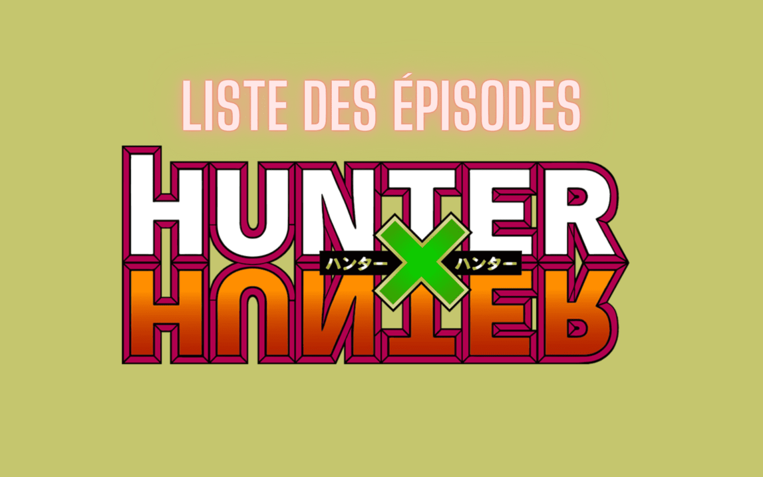 Liste des épisodes de Hunter x Hunter (2011)