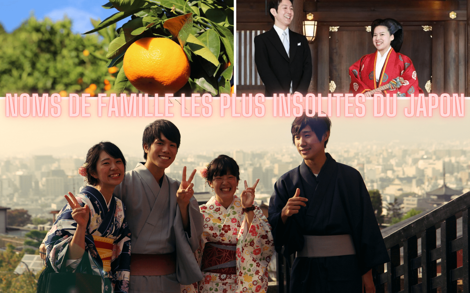 👪 Les 30 noms de famille les plus insolites du Japon
