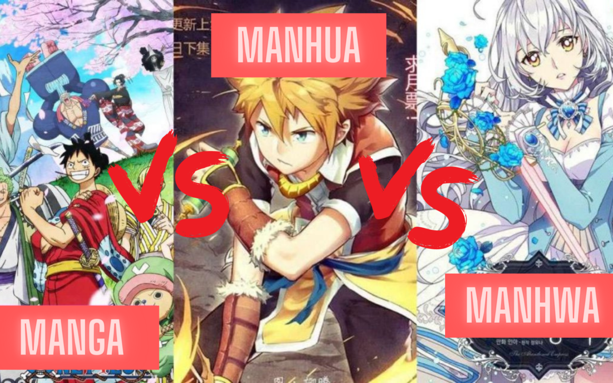 📚 La différence entre Manga, Manhwa et Manhua expliquée