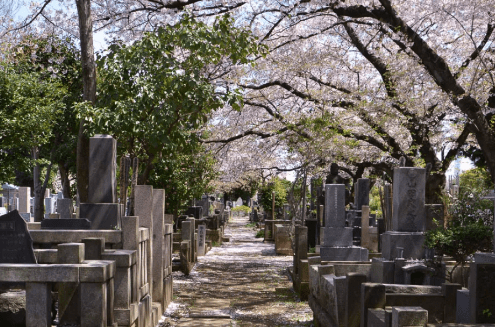 plus grand cimetière de Tokyo : Yanaka