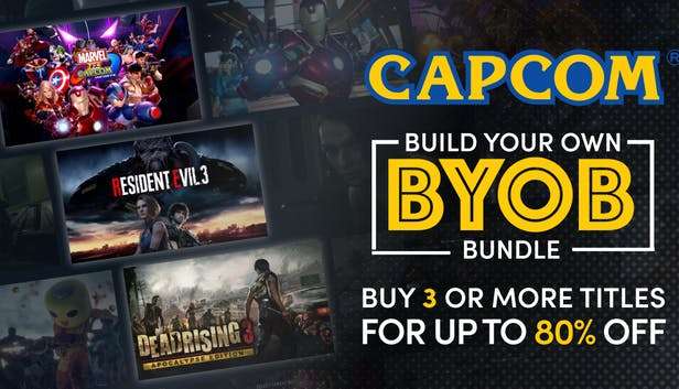 Build Your Own Capcom Bundle  bon plan