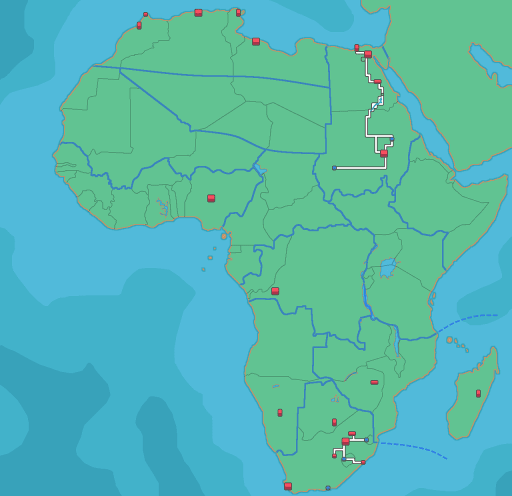 Pokémon carte afrique