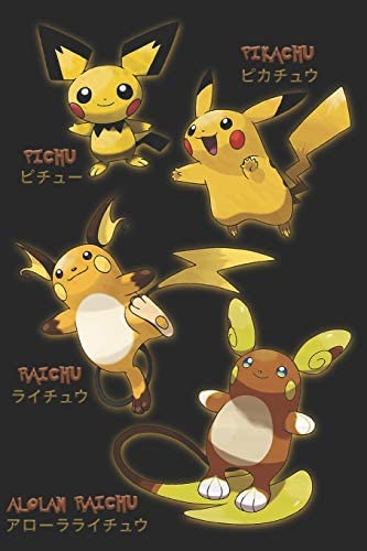 evolutions pikachu