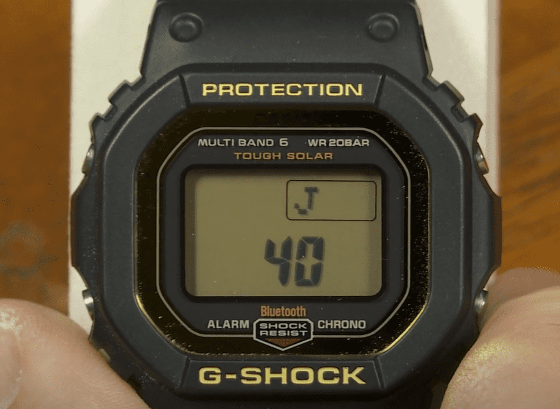 Bluetooth G-Shock squares