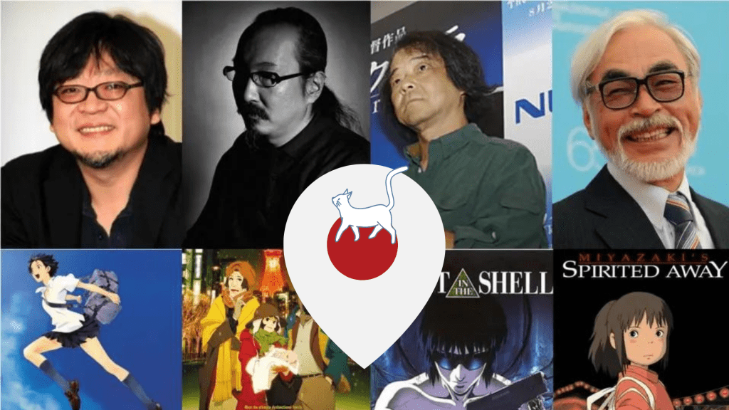 meilleurs réalisateurs et studio d'anime et leurs œuvres