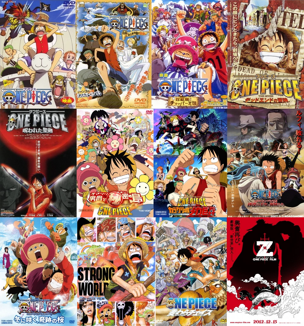 Chronologie films One Piece