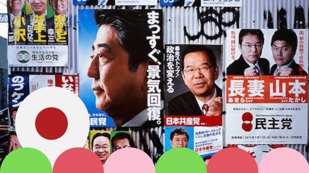 partis politiques actuels au Japon