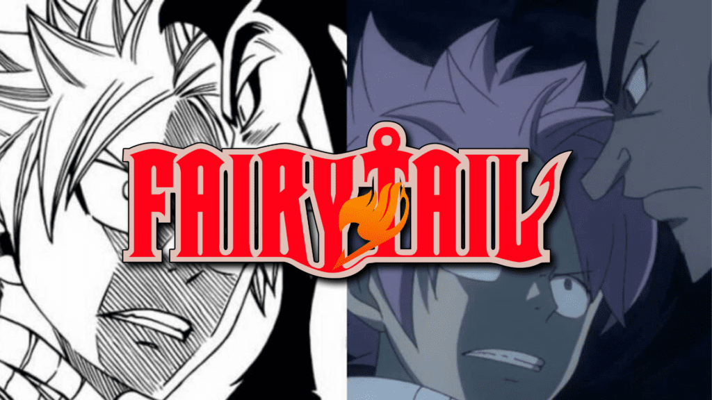 Correspondances manga anime Fairy Tail