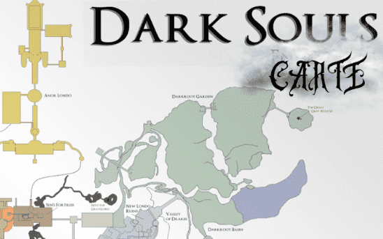 Dark Souls carte du monde