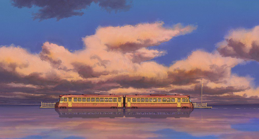 ligne de train japonaise Voyage de Chihiro