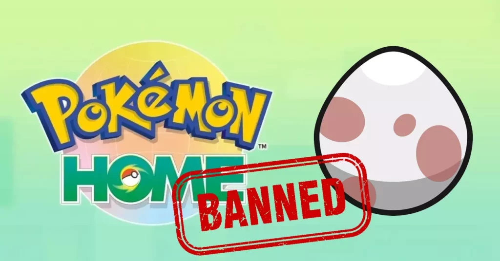 Pokémon Écarlate Violet home bans