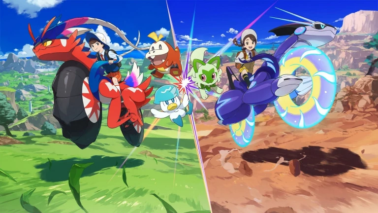 Pokémon Écarlate et Violet différences entre les jeux
