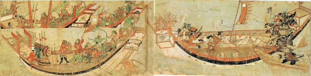 bateaux mongoles japon