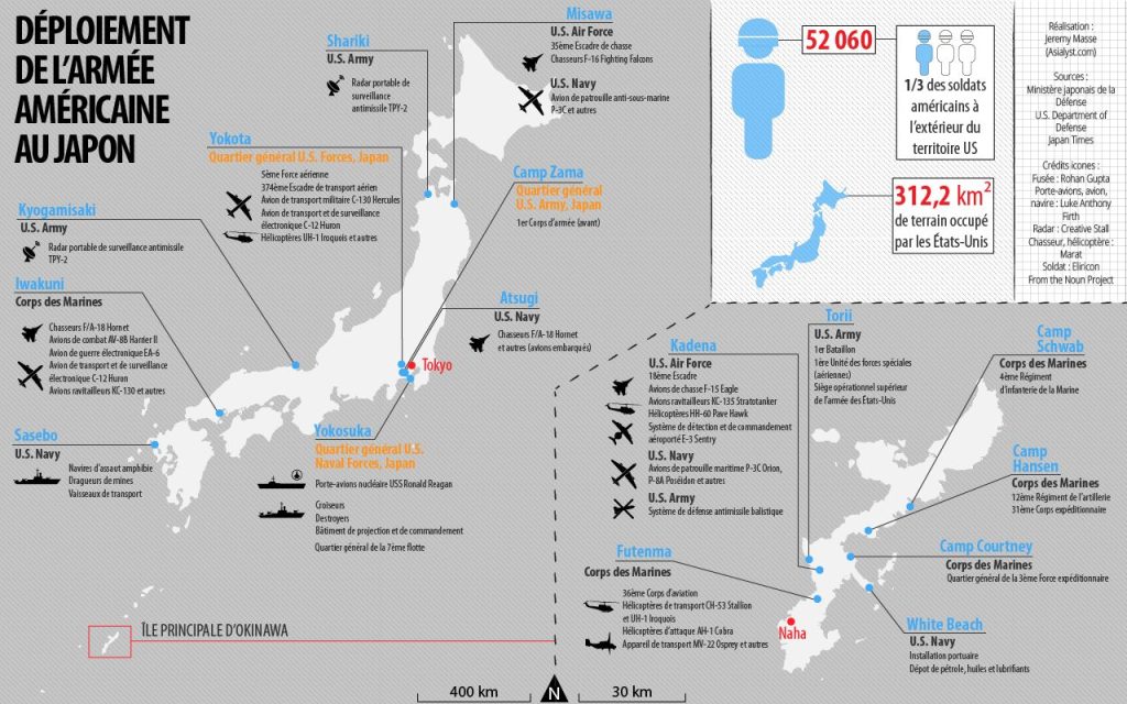 bases militaires américaines japon
