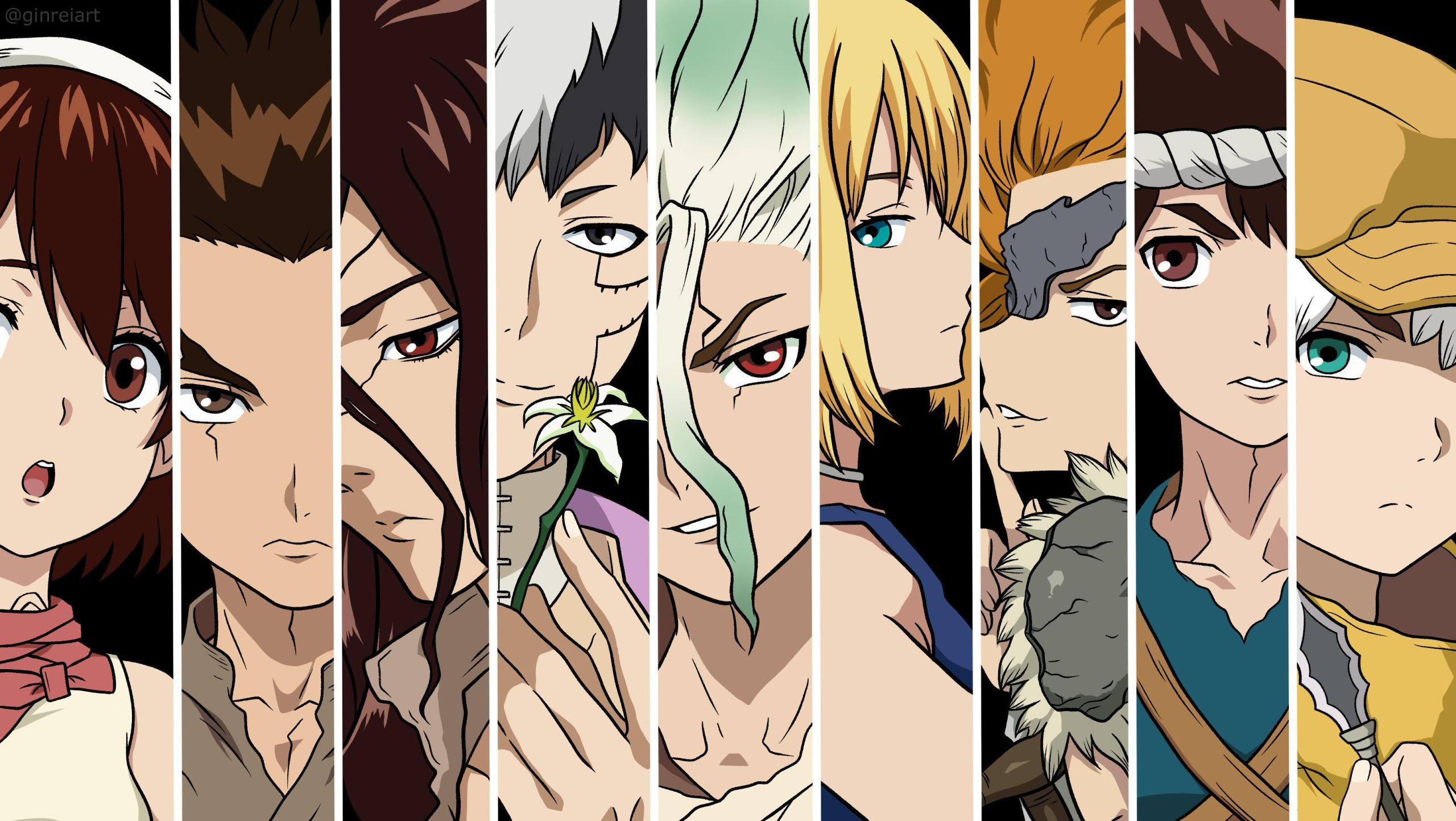 ⚗️ Dr. Stone : âge, taille et date de naissance des personnages principaux