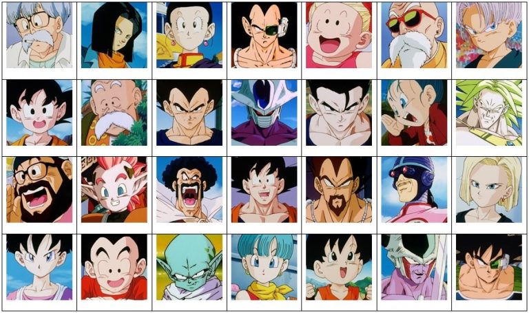 🐉 Dragon Ball Z : âge, taille et date de naissance des personnages