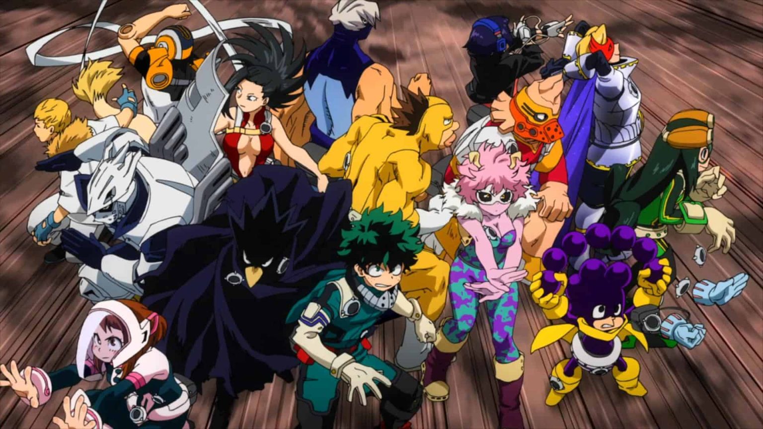 Principaux Personnages De My Hero Academia