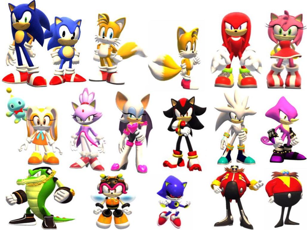 Sonic guide personnages