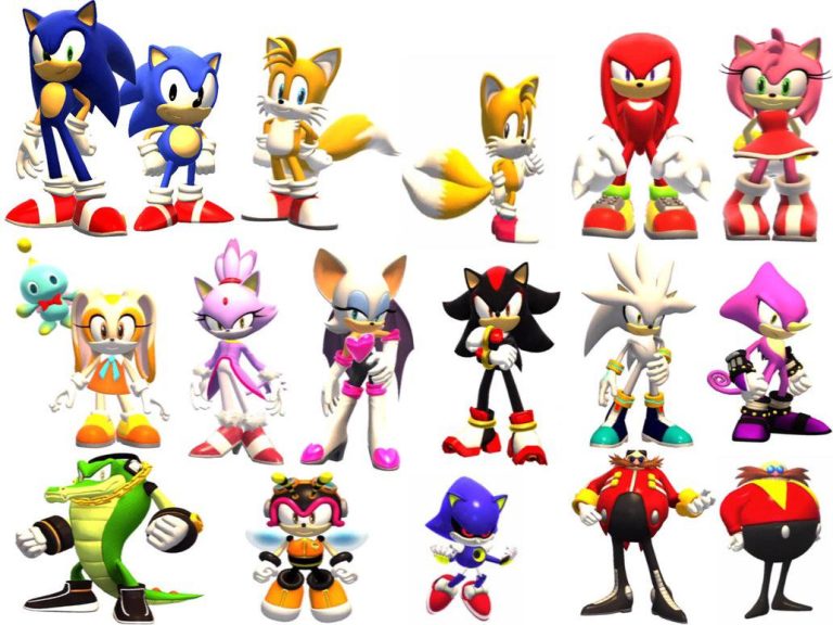 🦔 Sonic : guide des personnages les plus appréciés de l'univers du