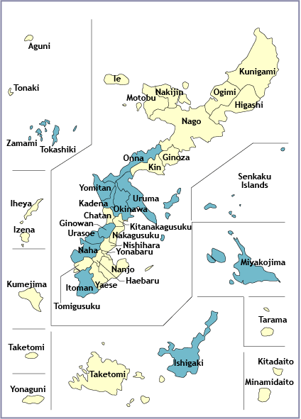 Okinawa carte