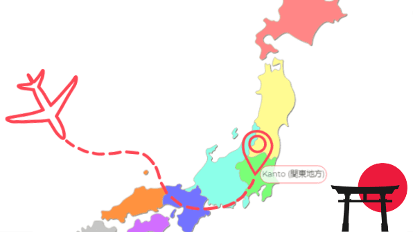 Région de Kanto japon