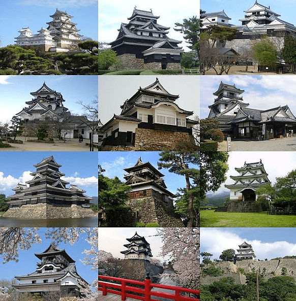 12 châteaux japonais authentiques