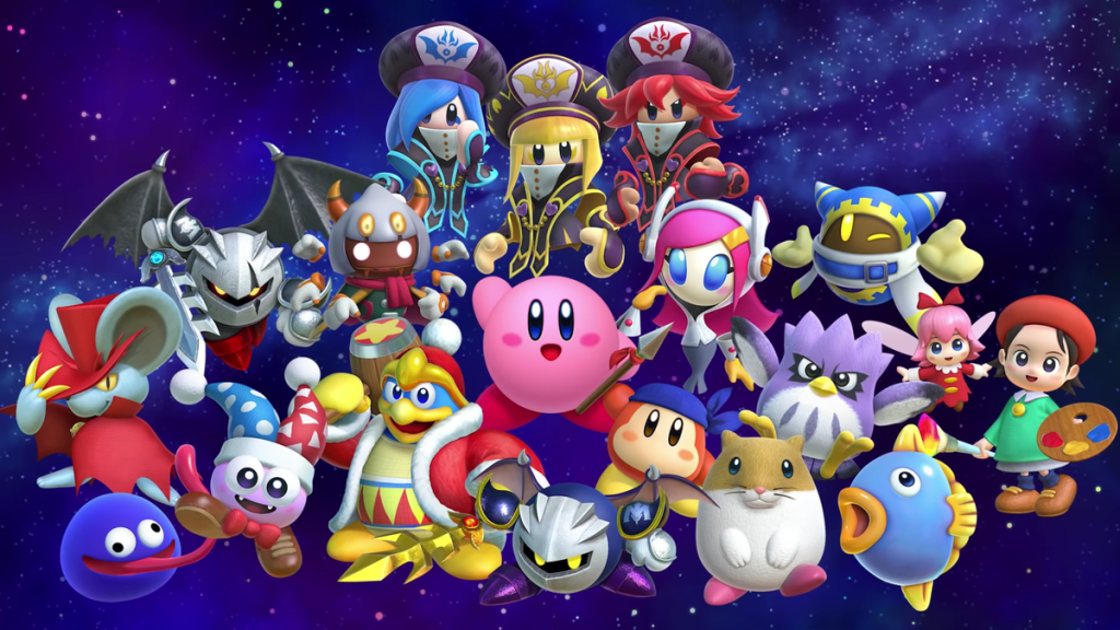 Guide  personnages kawaii univers Kirby