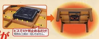 kotatsu chauffage