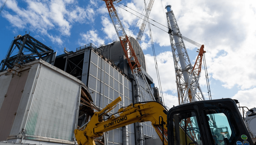 démantèlement de la centrale de Fukushima au Japon