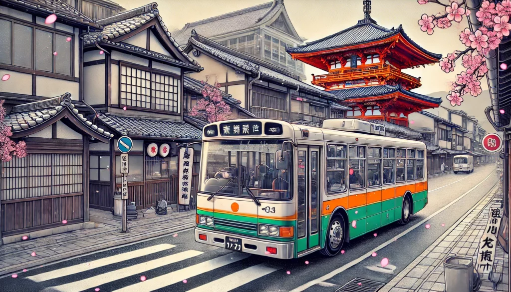 Kyoto bus problème