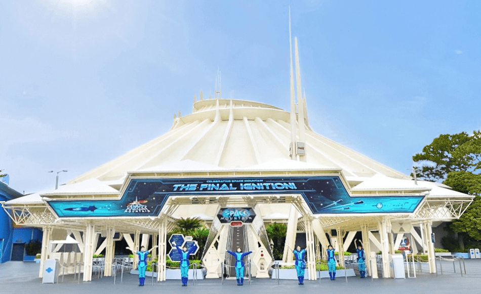 Derniers Jours de Space Mountain à Tokyo Disneyland