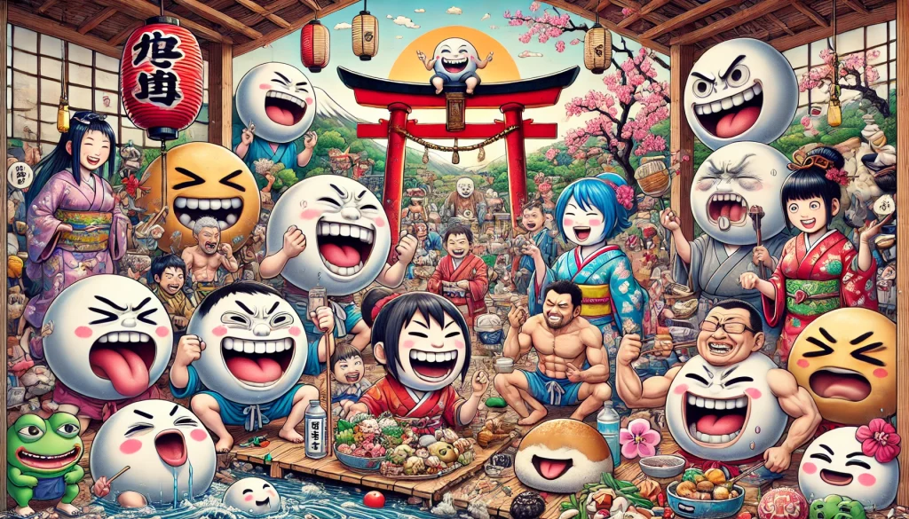 emoji associés à la culture japonaise