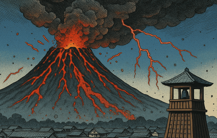Japon si le volcan du Mont Fuji, décidait de se réveiller ?