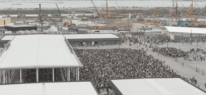 Osaka Expo 2025 cartonne