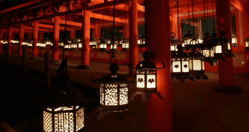 Festival des Lanternes de Nara (Setsubun Mantōrō)