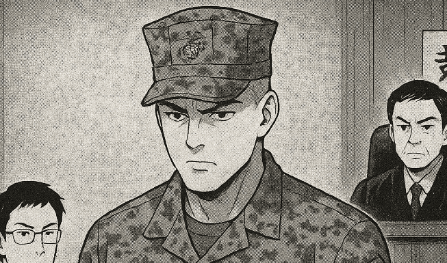 Marine américain condamné à sept ans de prison au Japon
