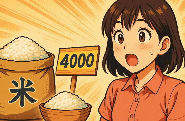 riz japonais repasse sous les 4 000 ¥