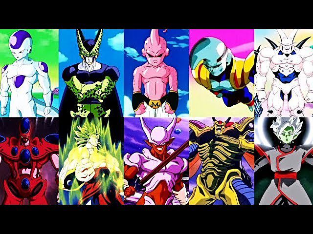 antagonistes majeurs de Dragon Ball