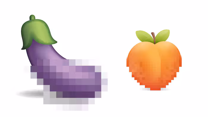 Emoji et Kaomoji coquins