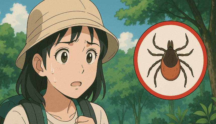 Japon : alerte aux tiques