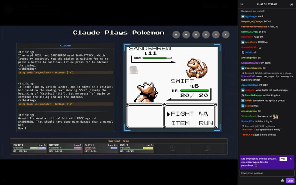 Pourquoi les IA s’entraînent sur Pokémon