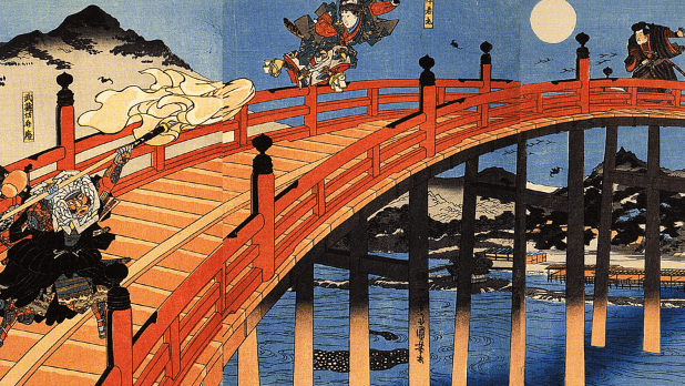 Yoshitsune et Benkei