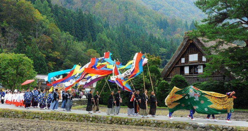 Doburoku Matsuri à Shirakawago