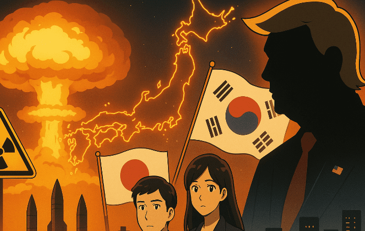 Japon (et Séoul) face à l’option nucléaire de Trump