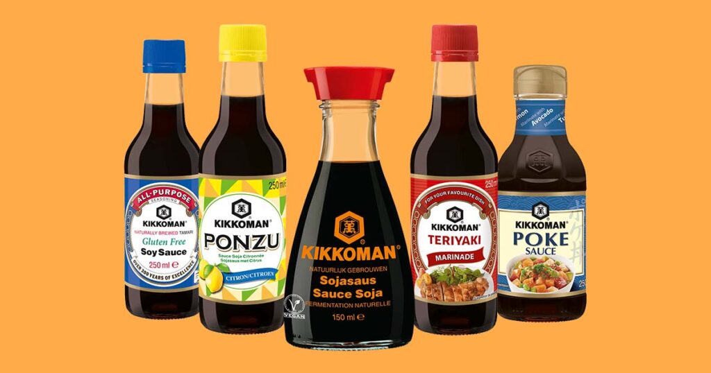 Sauce soja vs Ponzu