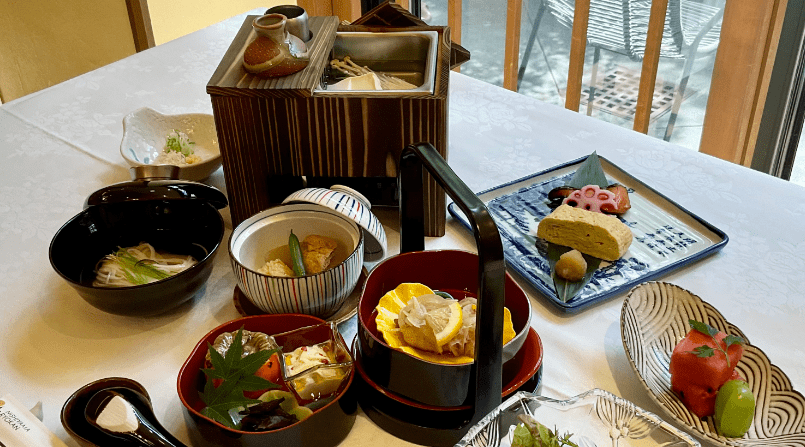 ryokans de Kyoto abandonnent le dîner traditionnel japonais