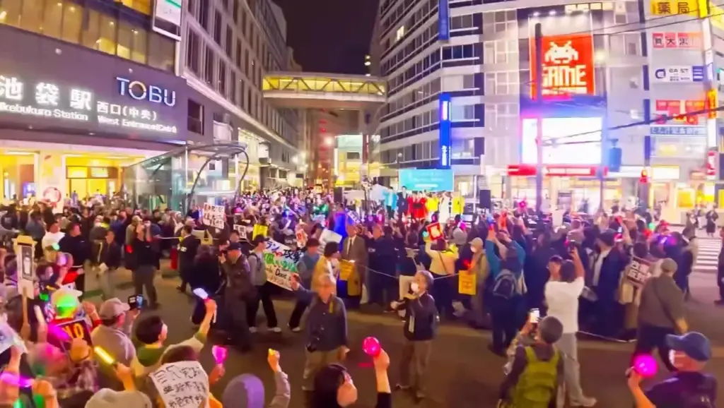 Japon manifestations contre la guerre en Iran